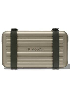 RIMOWA Personal — Aluminum Cross-Body Bag, Titanium